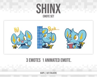 Shinx Emote Set