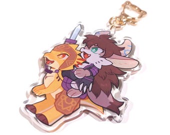 RexRide (Fur Hire) Keychain