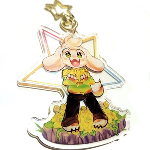 Asriel Keychain