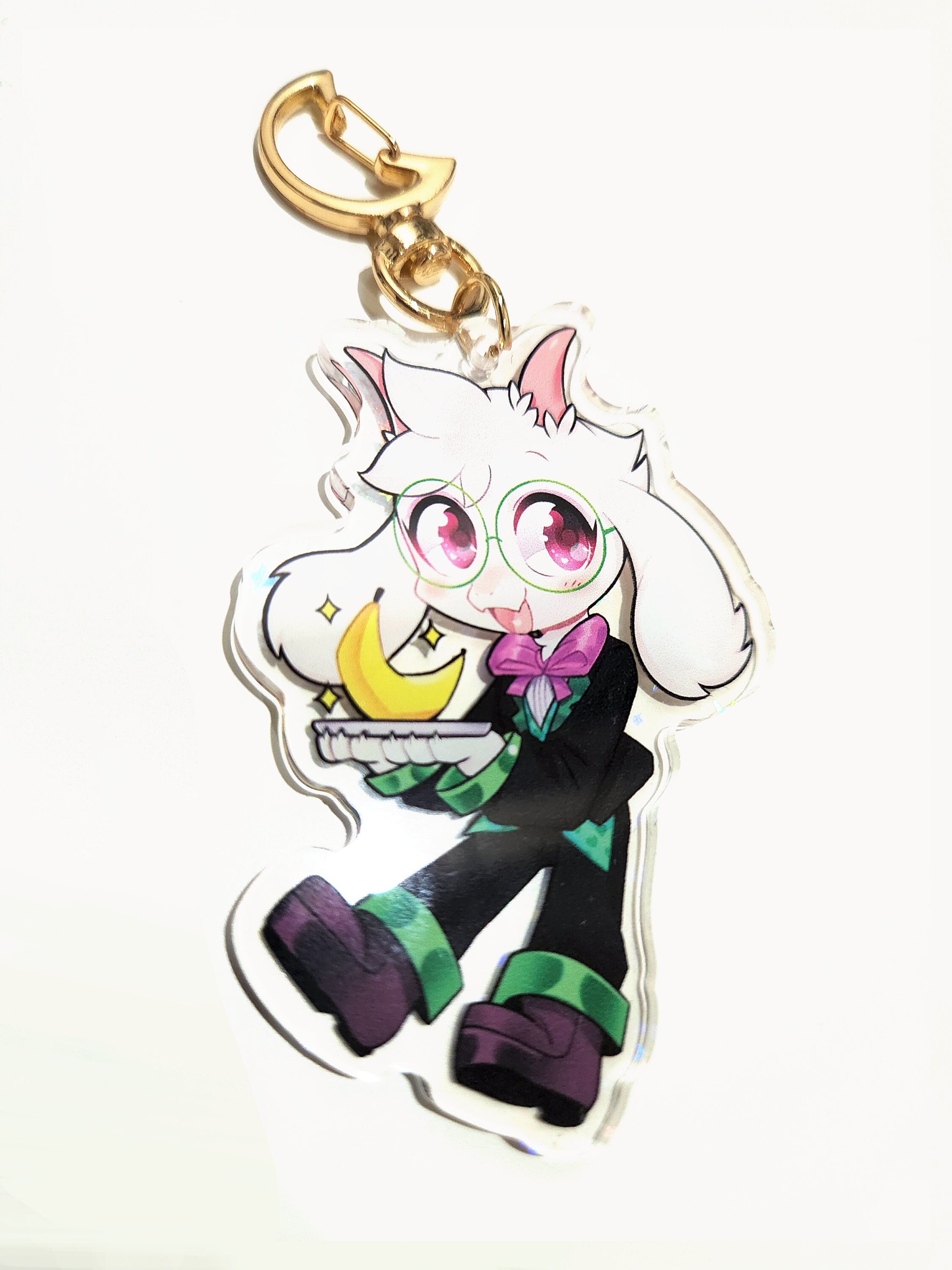 Ralsei butler Keychain - Etsy
