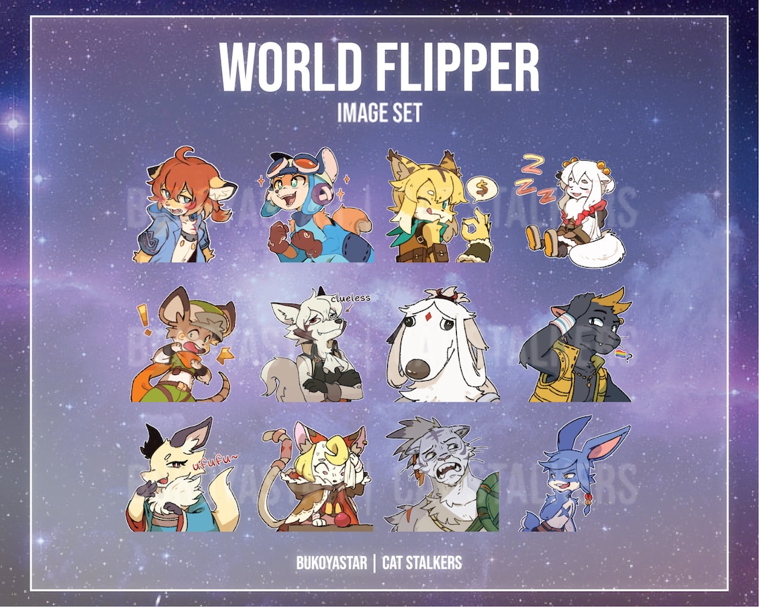 World Flipper Image Set - Etsy