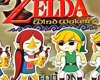 Legend of Zelda Wind Waker Stickers