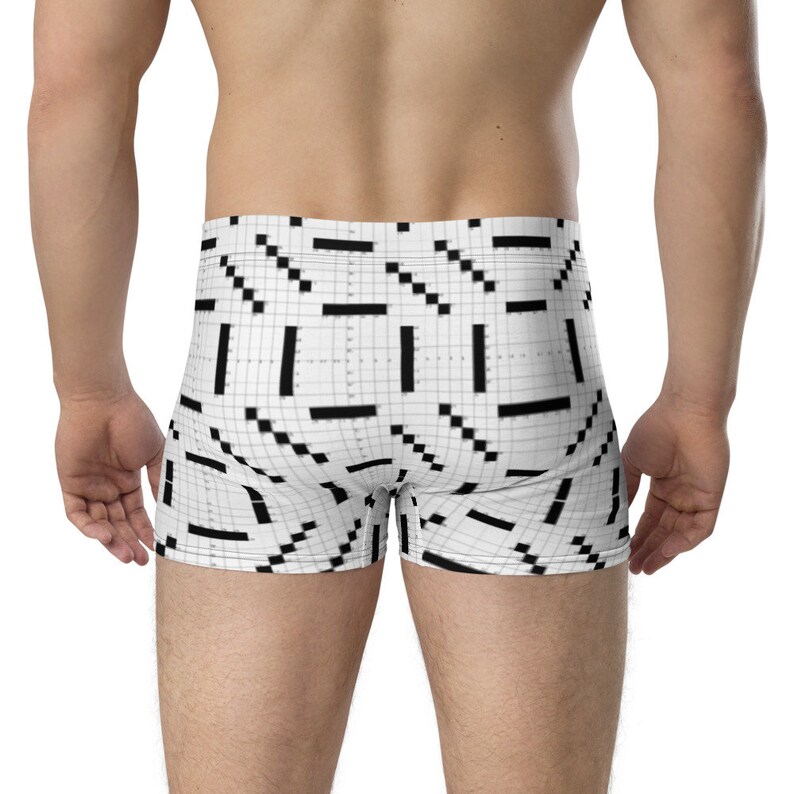 Crossword Puzzle Grid Boxer Briefs by Literalistic a Bestselling Item