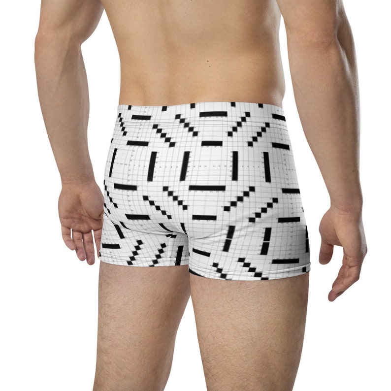 Crossword Puzzle Grid Boxer Briefs by Literalistic a Bestselling Item