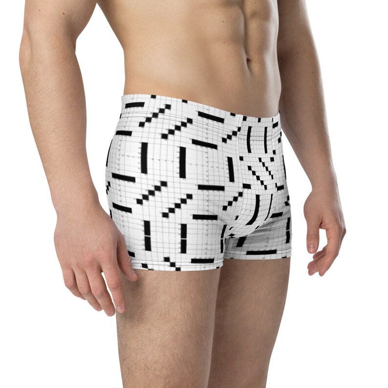 Crossword Puzzle Grid Boxer Briefs by Literalistic a Bestselling Item