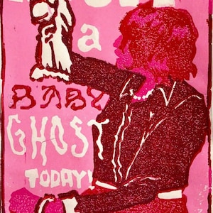 Adopt A Baby Ghost print
