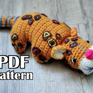 Encanto Toy Jaguar Crochet PDF Pattern | Mirabel&#39;s gift to Antonio | It&#39;s for the nerves :) | Cute gift for baby, children, and teens!