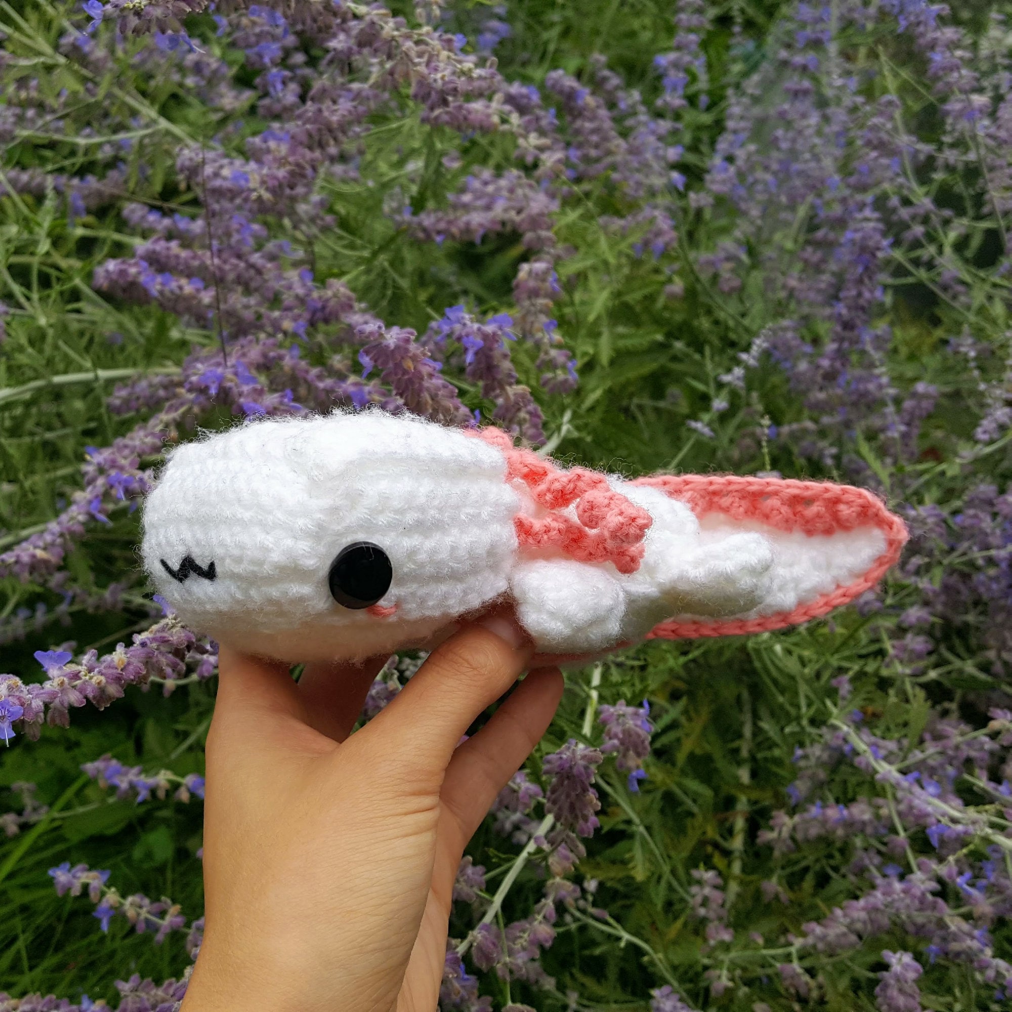 Minecraft Axolotl PDF Crochet Pattern Beginner Friendly | Etsy