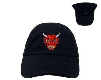 Oni Mask Red Dad Hat