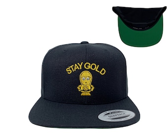 Stay Gold Mini Snapback Hat