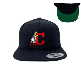 Vintage 90s Cleveland Indians Ohio MLB Team Textured Brim the Game