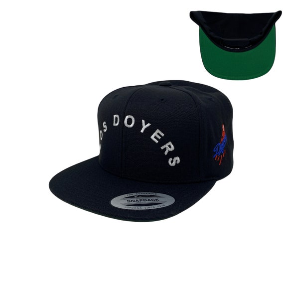 Los Doyers Side Hit Blue Homer Snapback Hat Cap 