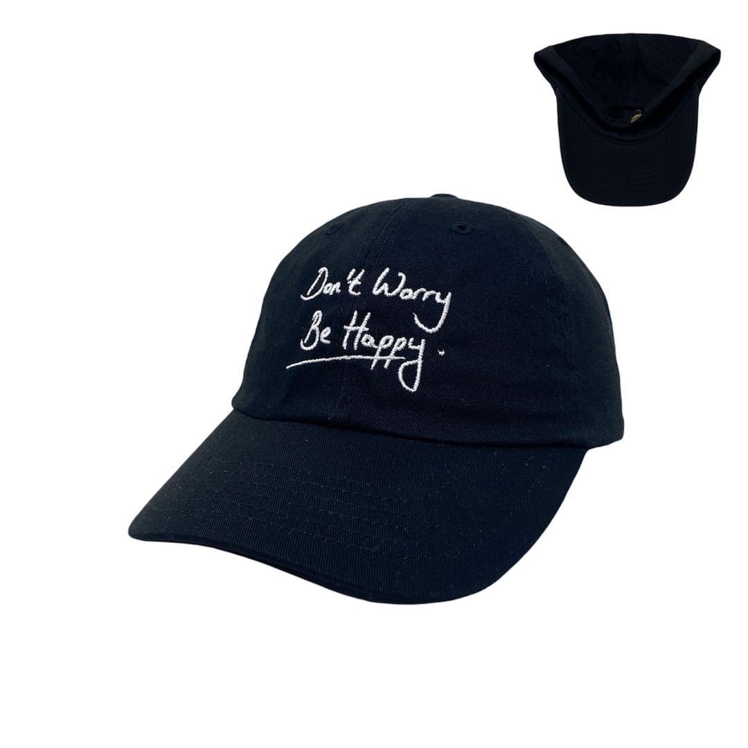 Don't Worry Be Happy Dad Hat Etsy