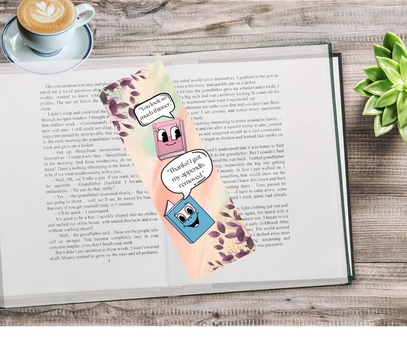 Appendix Bookmark PDFPNG Printable Bookmark Appendix Removed - Etsy