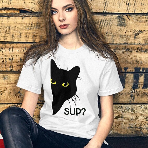 Sup Cat T-shirt Cat T-shirt Cat Daddy 
