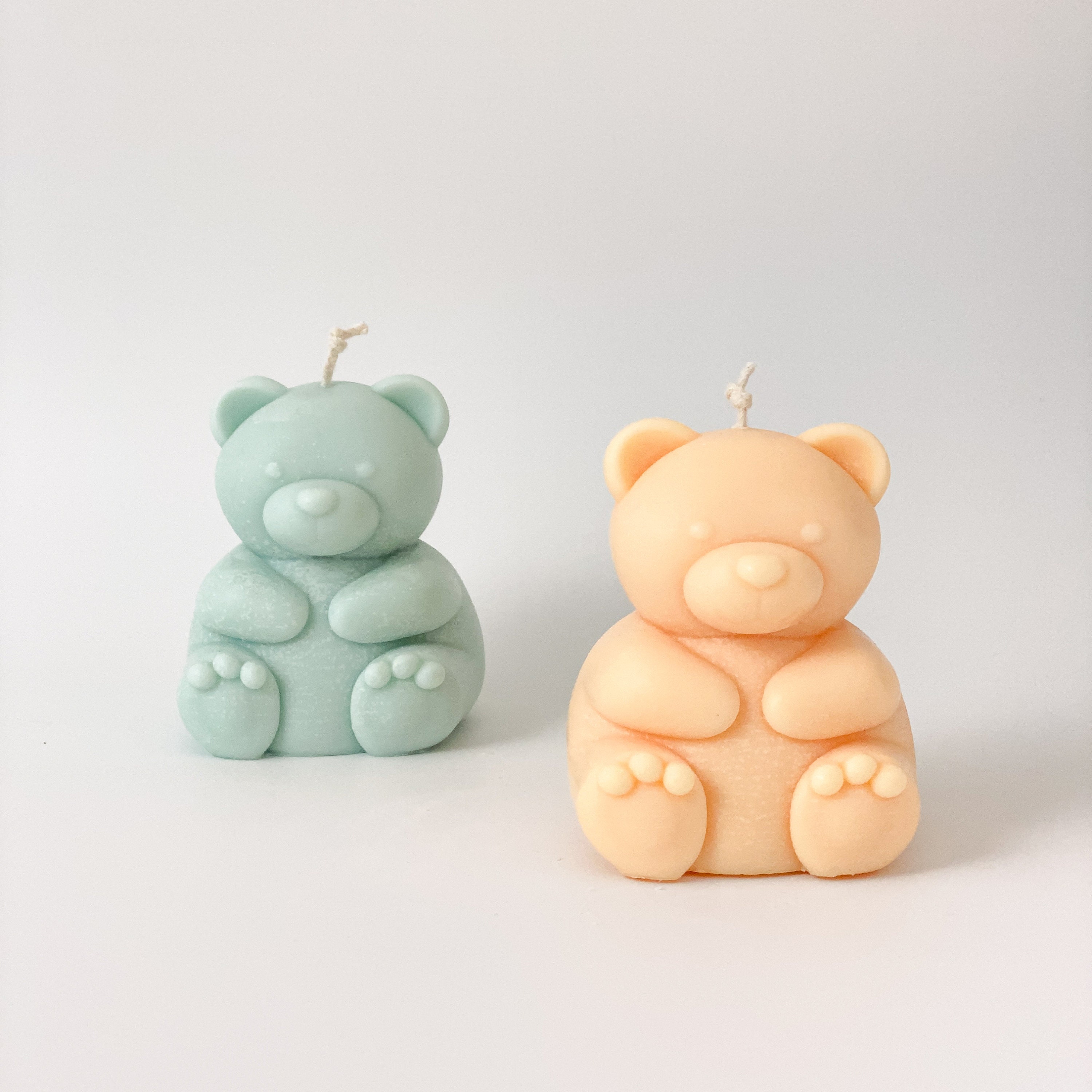 1/5/10 Pieces X Mini Teddy Bear Candles / Baby Showers / Event 