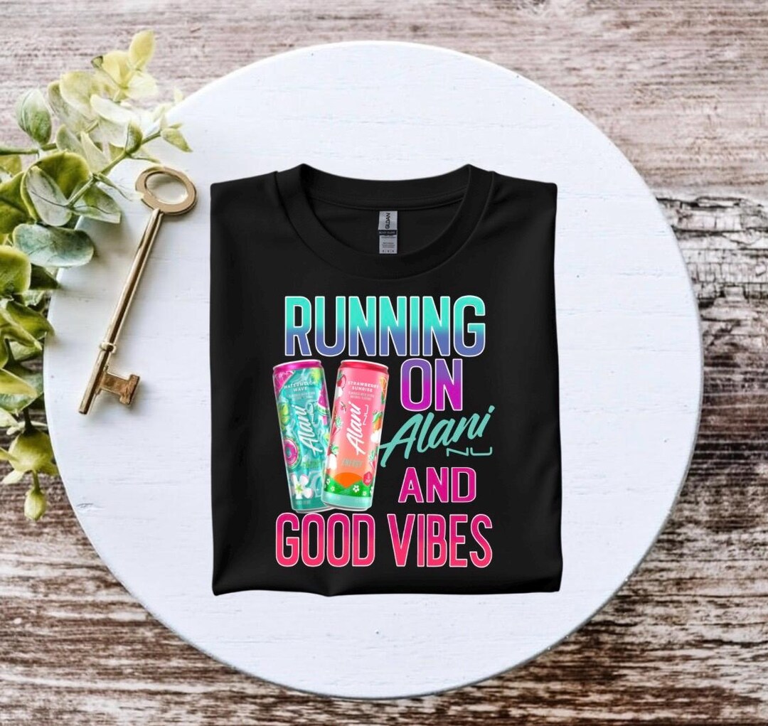 Alani Energy Drink Good Vibes Graphic Tee - Etsy