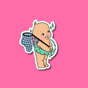 Kewpie Little Guy Collector Sticker | Waterproof sticker | Vinyl Sticker | Orignal Art Sticker