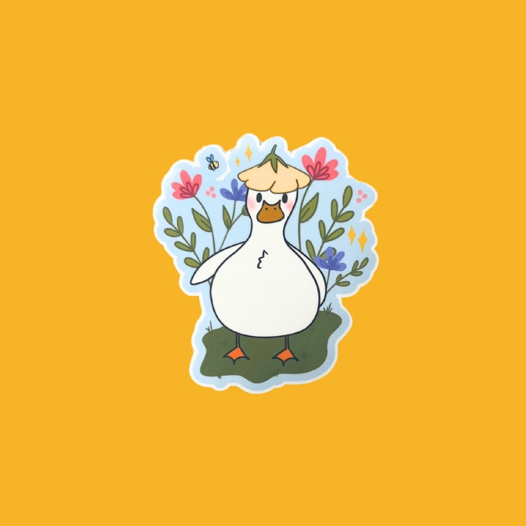 Duck Walk Sticker | Waterproof Sticker | Vinyl Sticker | Orignal Art ...