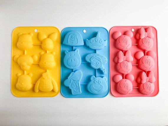 Disney Baking Silicone Mold Toy Story Winnie the Pooh Chocolate