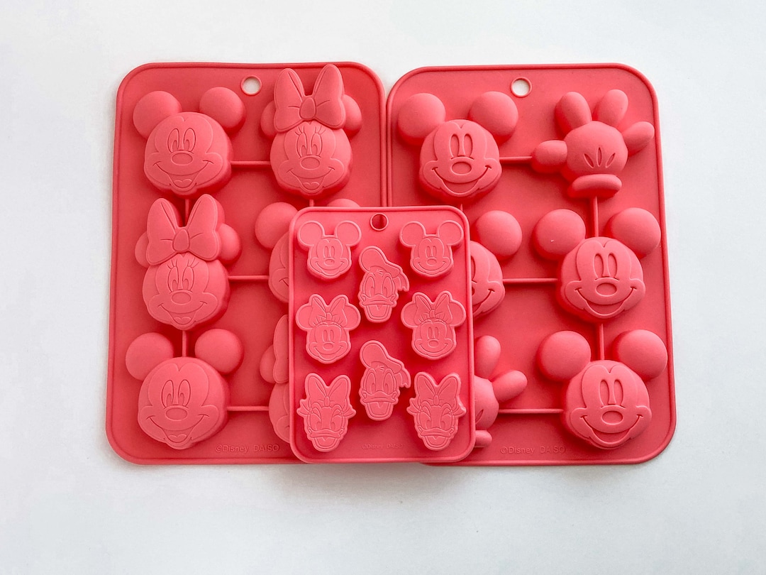 Mickey Mouse Baking Silicone Mold Chocolate Mickey Mouse Cute Ice Cube  Trays Kids Mickey Jello Mold Disney Baking Party Favors