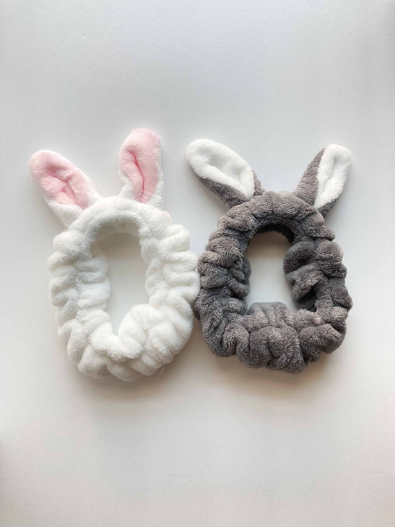 Rabbit Face Wash Bunny Ears Elastic Head Band Soft Cloth Hair Accessory  Cute Kawaii Cat Aesthetic Hair Band Ties Spa Headband - Etsy Israel