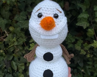 Olaf Crochet Pattern – Easy Snowman Doll (PDF Download)