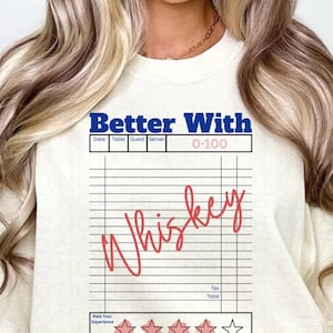 Guest Ticket Better with Whisky design for Sublimation