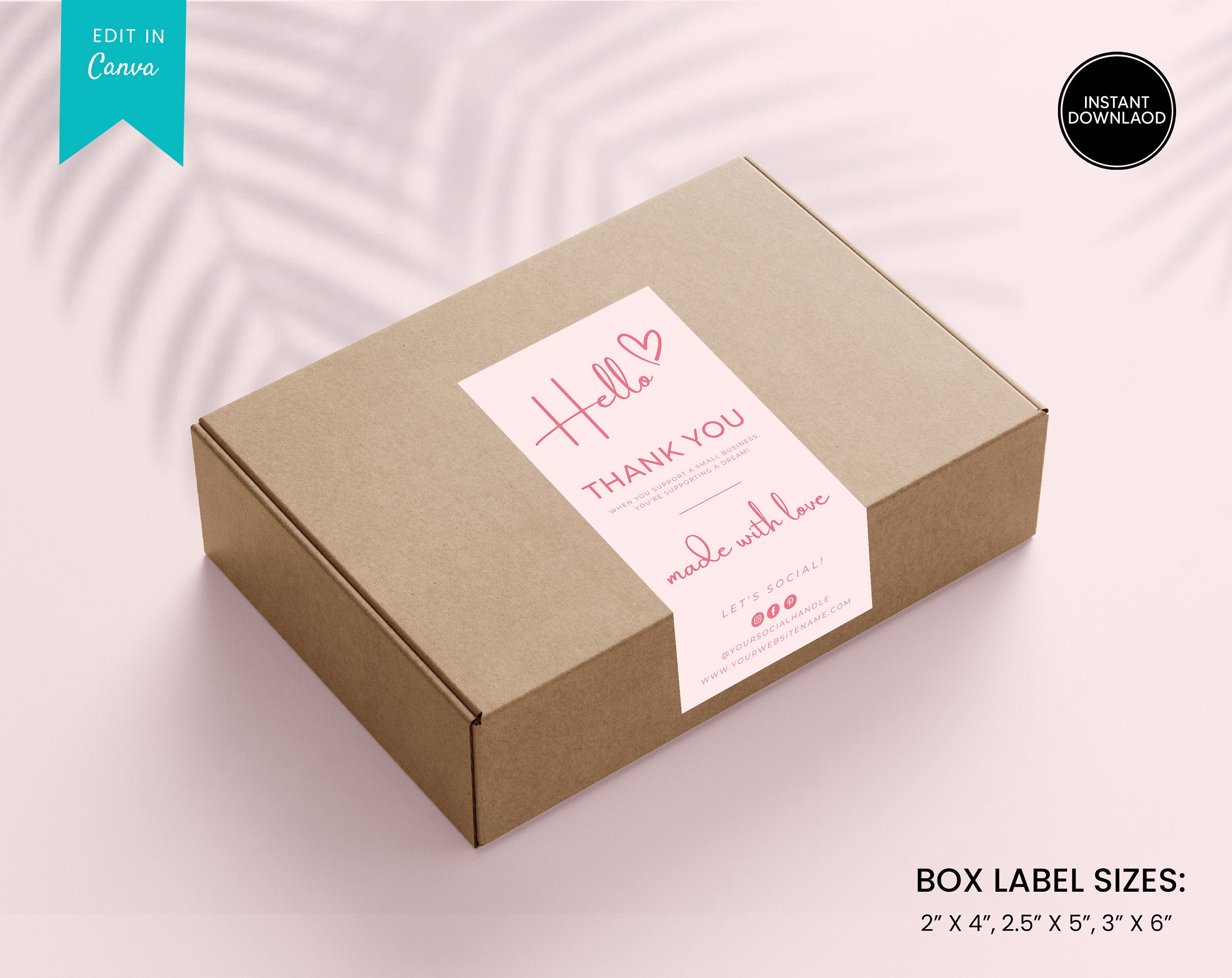 Box stickers deals
