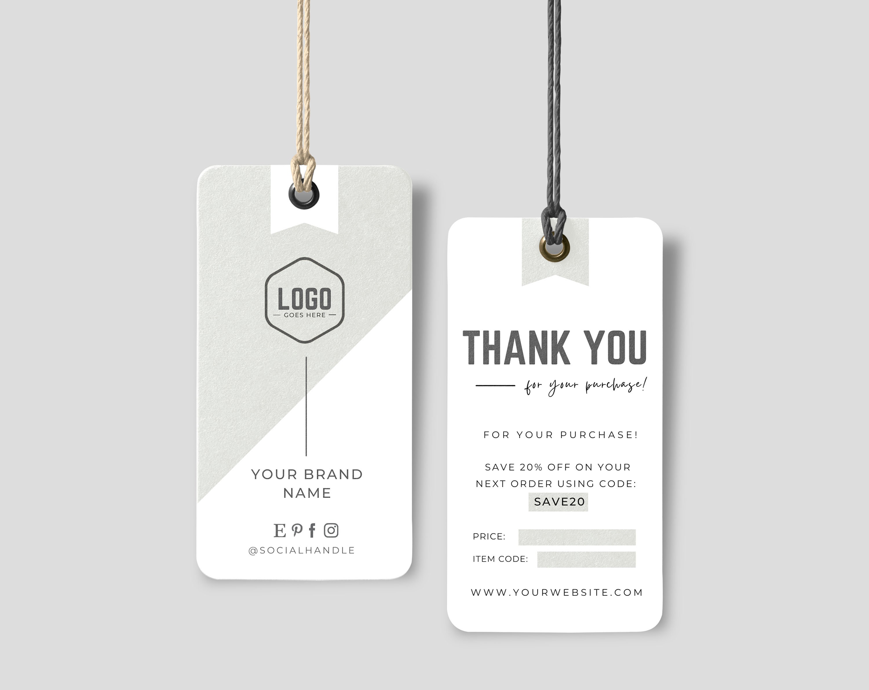  Custom Clothing Label Tags, Custom Hang Tags, Personalized  Your Logo and Text Price Tags, Jewelry Hang Tags Labels, Printable Hang  Tags with Your Design (2 x 3.5 inch) : Office Products
