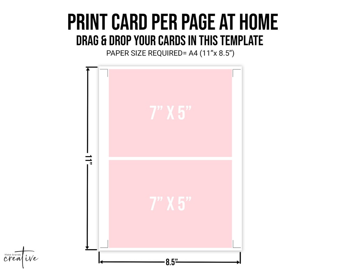 Modern Printable Gift Card Gift Certificate Template Gift Etsy