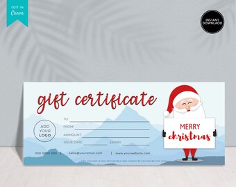 Gift Certificate Template Editable Gift Card Template Gift Voucher