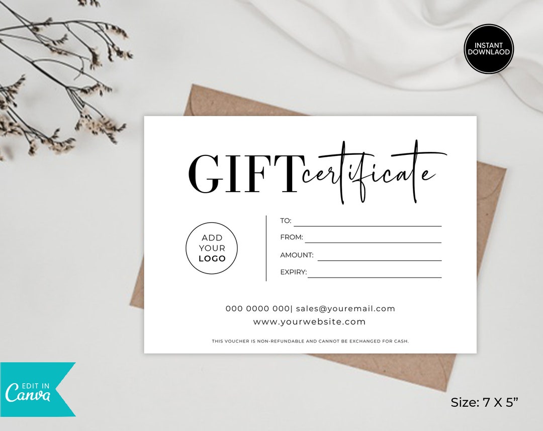 GIFT VOUCHER Template