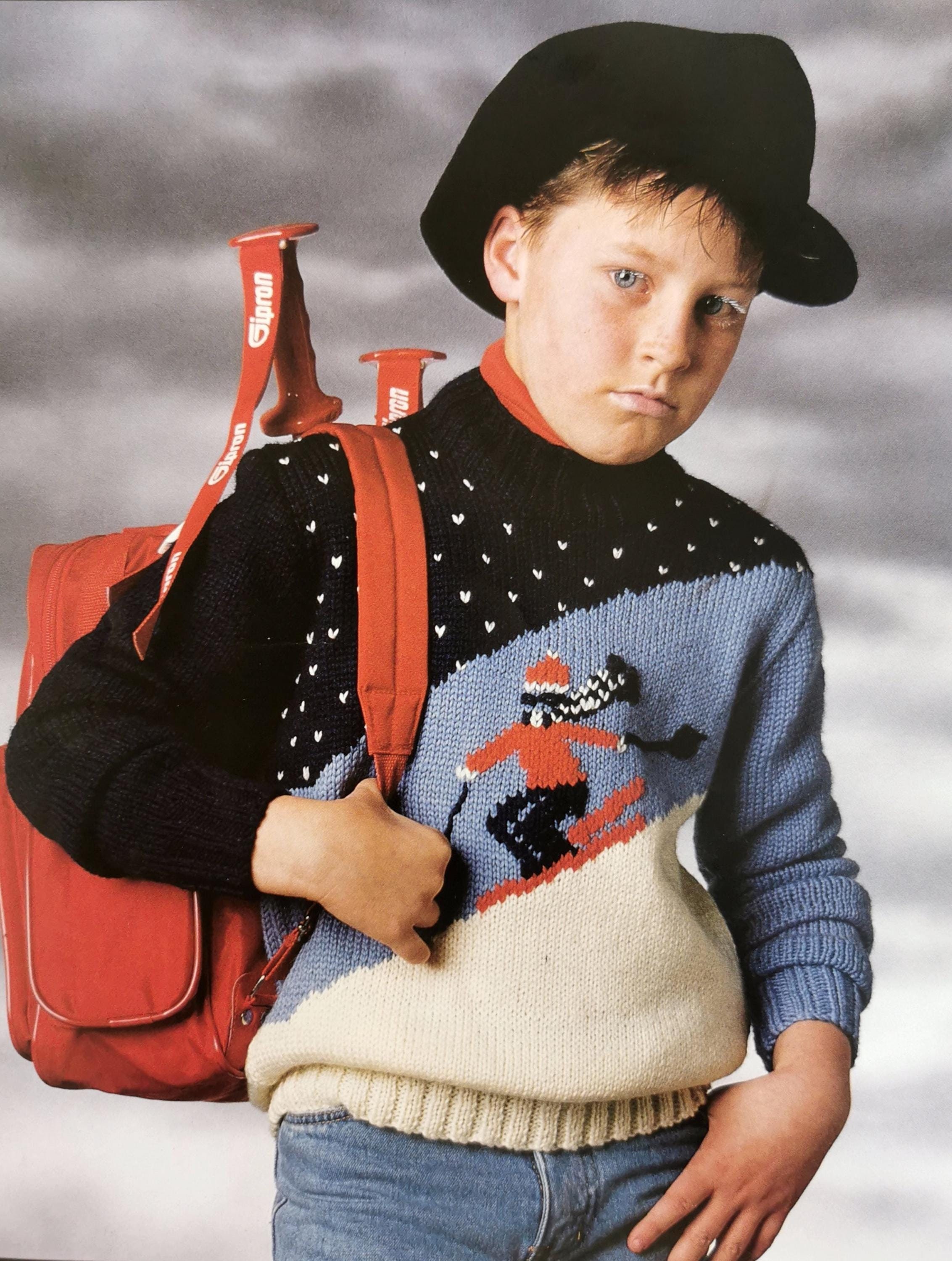 Child Ski Sweater Etsy Canada