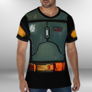 Boba Fett Armor Shirt: Star Wars Cosplay Costume