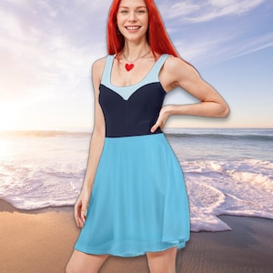 Ariel Princess Dress - Little Mermaid Costume - Disney Princess Cosplay -