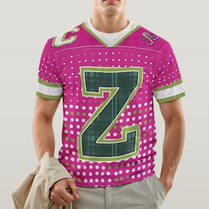 Z-O-M-B-I-E-S  Zed Necrodopolis Pink T-Shirt , Halloween Disney Cosplay Costume ,Disney Zombies  Costume,