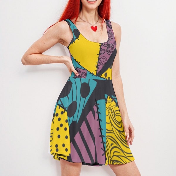 sally costume  cosplay ,  Sally  dress, adult disney dress , run disney