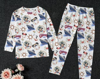 Disney Cruise Kinder Pyjamas, Kinder Pyjamas, Familien Pyjamas, Pyjama Sets, Disney Cruise Shirt