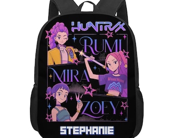 KPop Demon Hunters Anime Bag KPop Demon Hunters 2025 Rucksack koreanische Mode Tasche 13 in