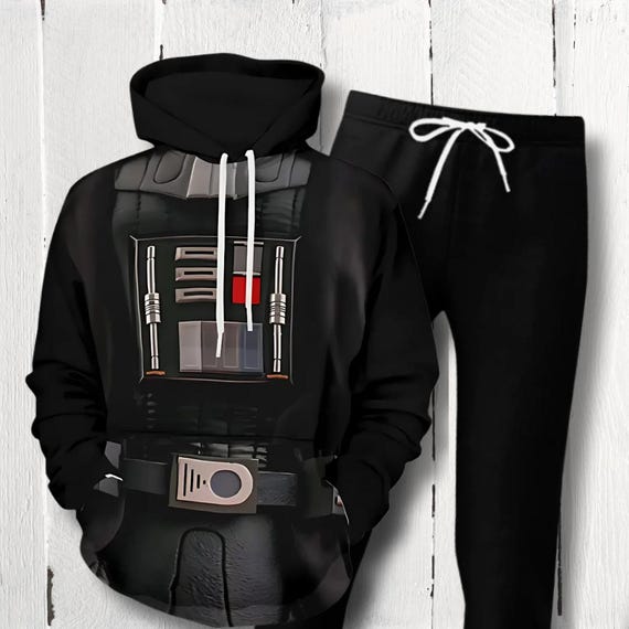 Darth Vader Hoodie and Pants Set: Star Wars Cosplay