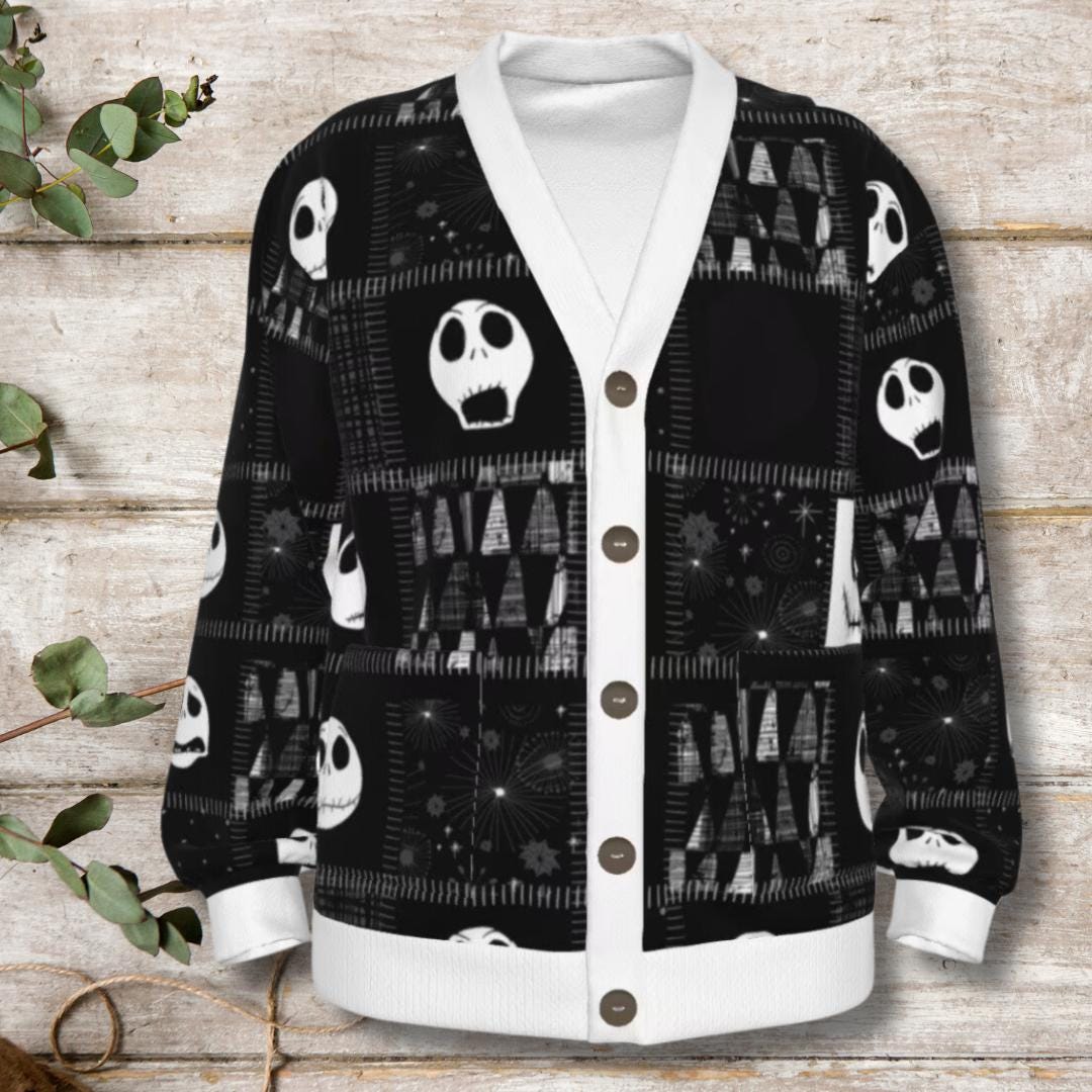 Nightmare before christmas cardigan discount