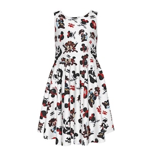 Pirate Costume Kid&#39;s Sleeveless Dress , Disney Cruise Dress, Pirate Night outfit