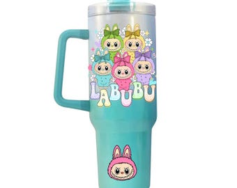 Labubu タンブラー ラブブ タンブラー POP MART LABUBU ポップマート - メルカリ