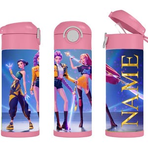 Kpop demon hunters inspired kids tumbler