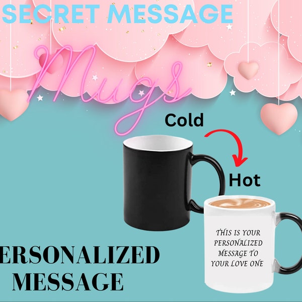 Secret message, mug