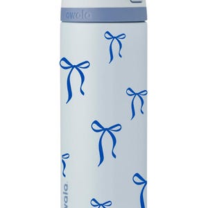 Cocktailstrikken 24 OZ Owala-fles Aangepast-Blauw