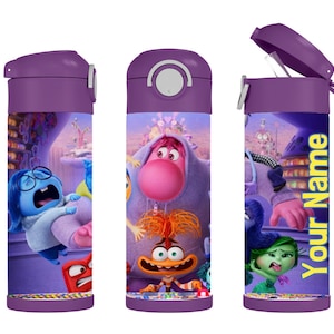Inside out 2 movie emotions kids tumblers