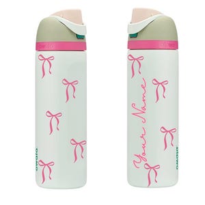 Coquette bows 24/32 OZ Owala bottle Personalized