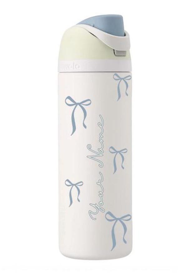 激レア‼️ 値下げ中‼️owala 水筒 リボン 水色 激レア‼️ 値下げ中